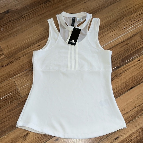 NWT ADIDAS  POWER MESH TANK - Picture 4 of 9